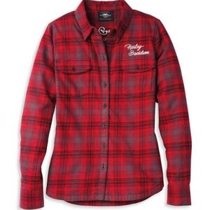 Harley-Davidson button down shirt